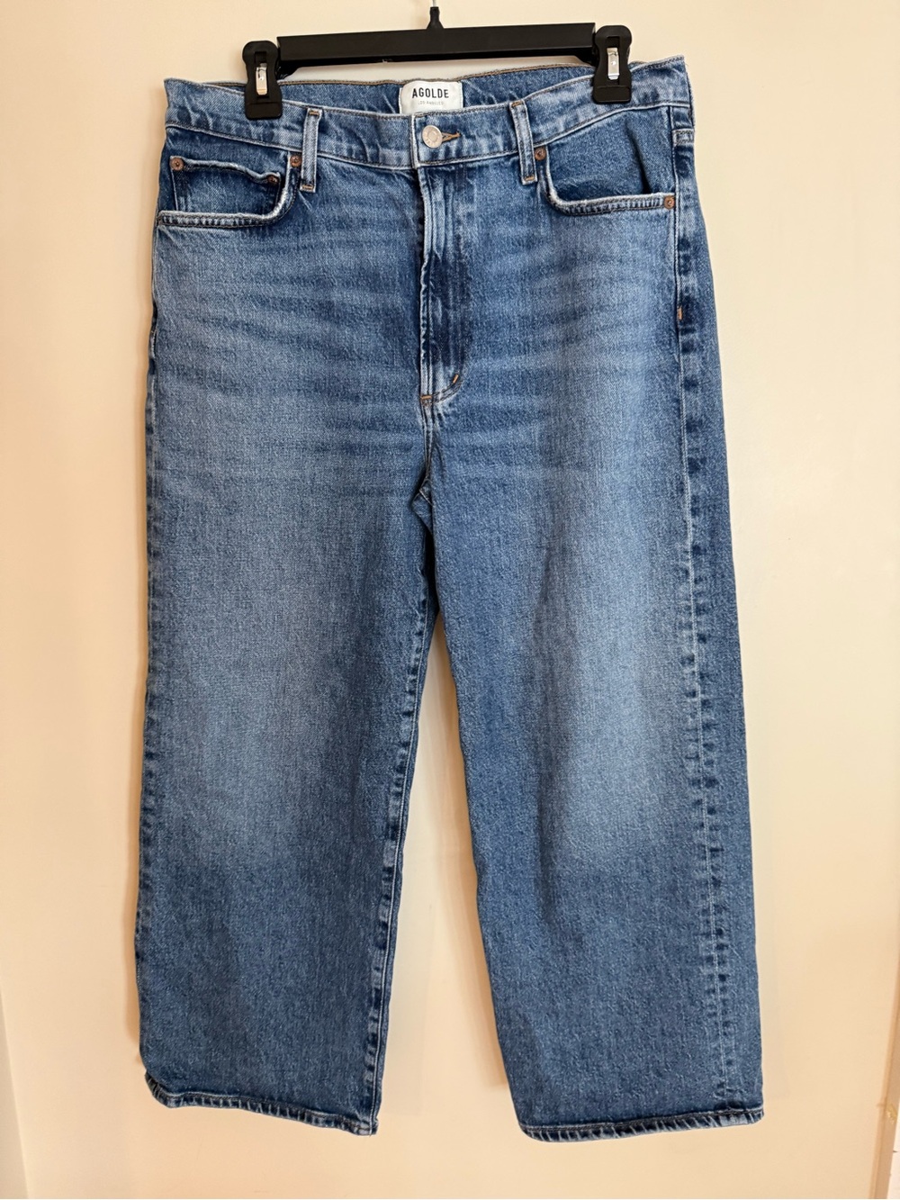 Agolde Harper Mid-Blue Jeans - 30